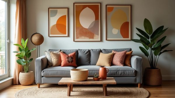 Comment réussir une décoration intérieure bohème chaleureuse