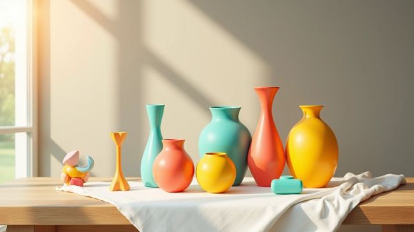 Fluid Market : objets design et vases ludiques a offrir