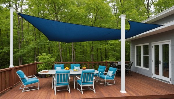 Installation de voiles d'ombrage sur terrasse : guide complet et astuces